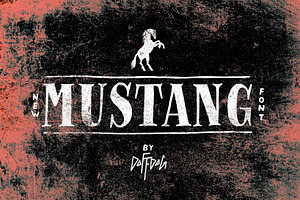 Mustang - Vintage Font