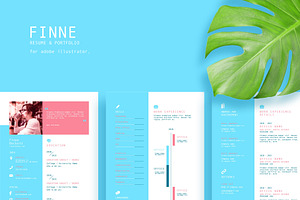 Finne CV And Portfolio Design