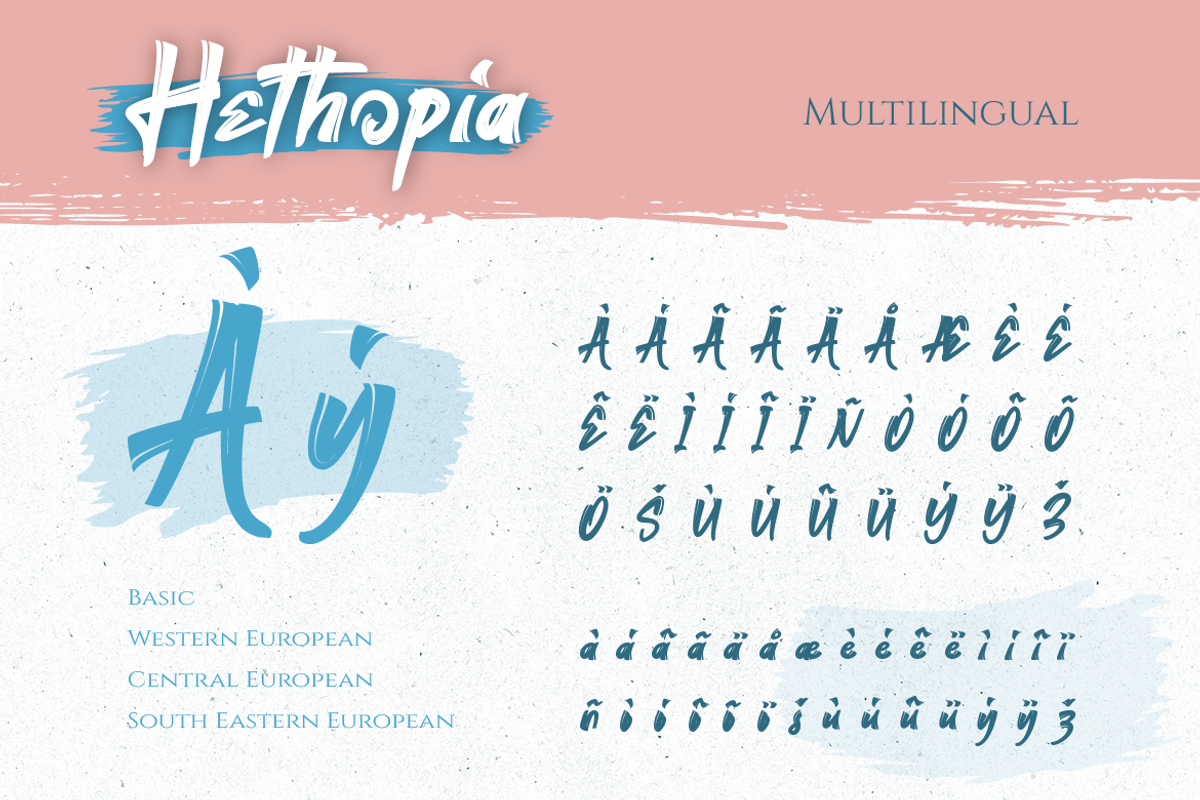 Hethopia, a Script Font by kerismaker (Photo 8 of 12)