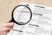 Clean Resume/CV, a Resume Template by designvillage (Thumbnail 7 of 12)