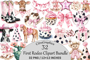 First Rodeo Clipart, an Illustration by CitraGraphics