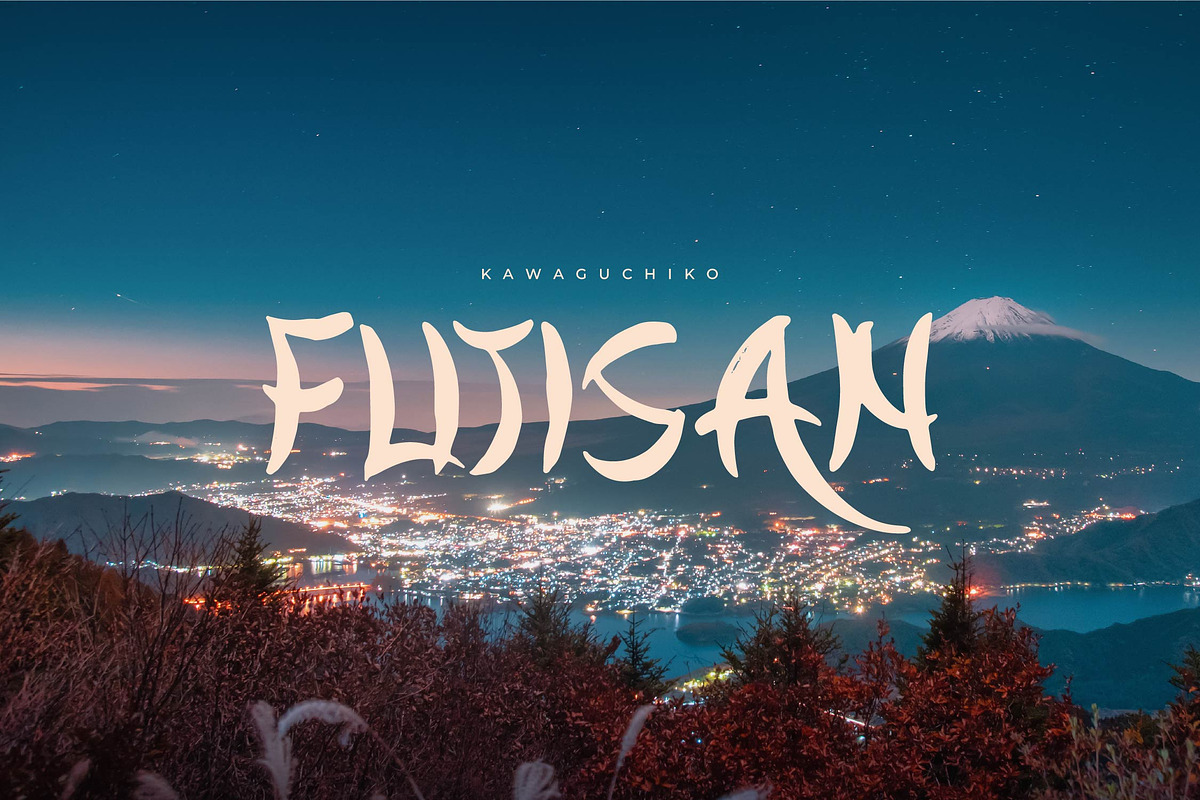 Blossom Sakura | Japanese Brush, a Script Font by Denustudios (Photo 9 of 14)