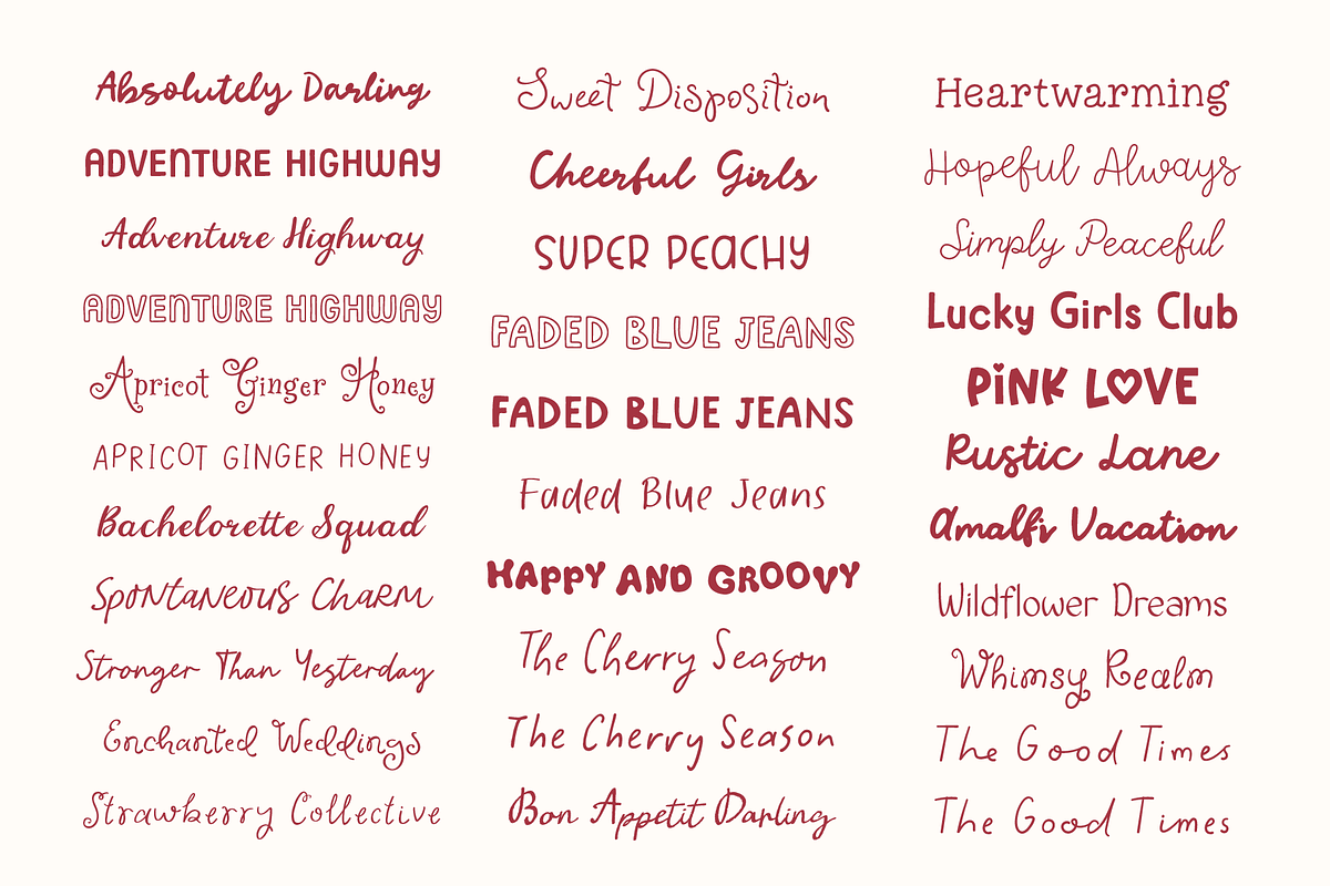 Whole Shop Font Bundle Kaya Fonts, a Script Font by Kaya Fonts (Photo 2 of 65)