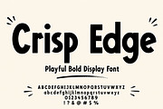 Crisp Edge, a Sans Serif Font by Wow Magic (Thumbnail 2 of 5)