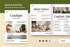 Elegant Catalog Brochure Furniture, a Brochure Template by productype1