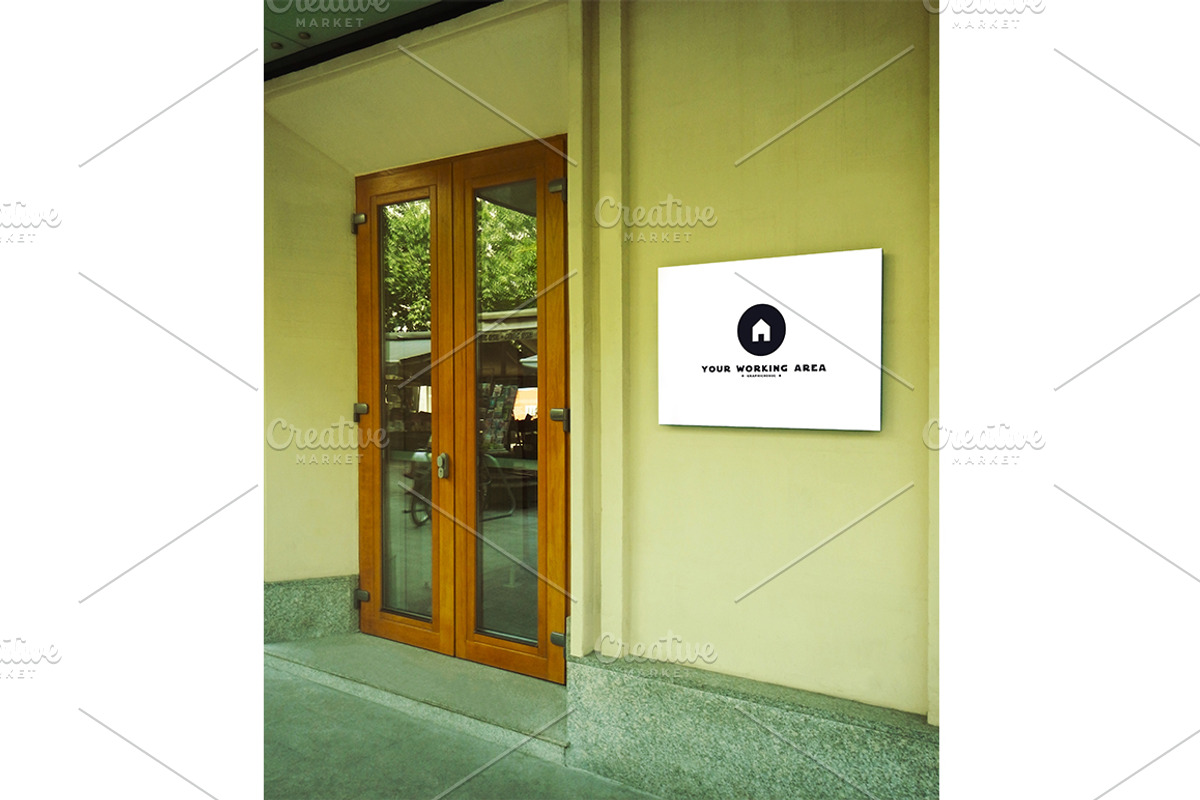 Frame Mockup, a Print Template by graphichouse