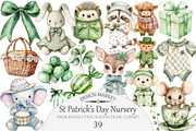 St Patrick’s Day Nursery Clipart, an Illustration by Design Market (Thumbnail 1 of 4)