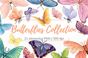 Butterfly Digital Clipart