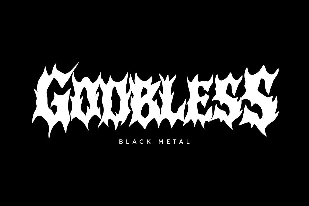 Sacred – Extreme Death/Black Metal, a Blackletter Font by Masyafi Studio (Photo 3 of 4)