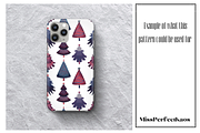 Christmas trees-Repeating Pattern, a Pattern Graphic by MissPerfectKaos (Thumbnail 4 of 4)