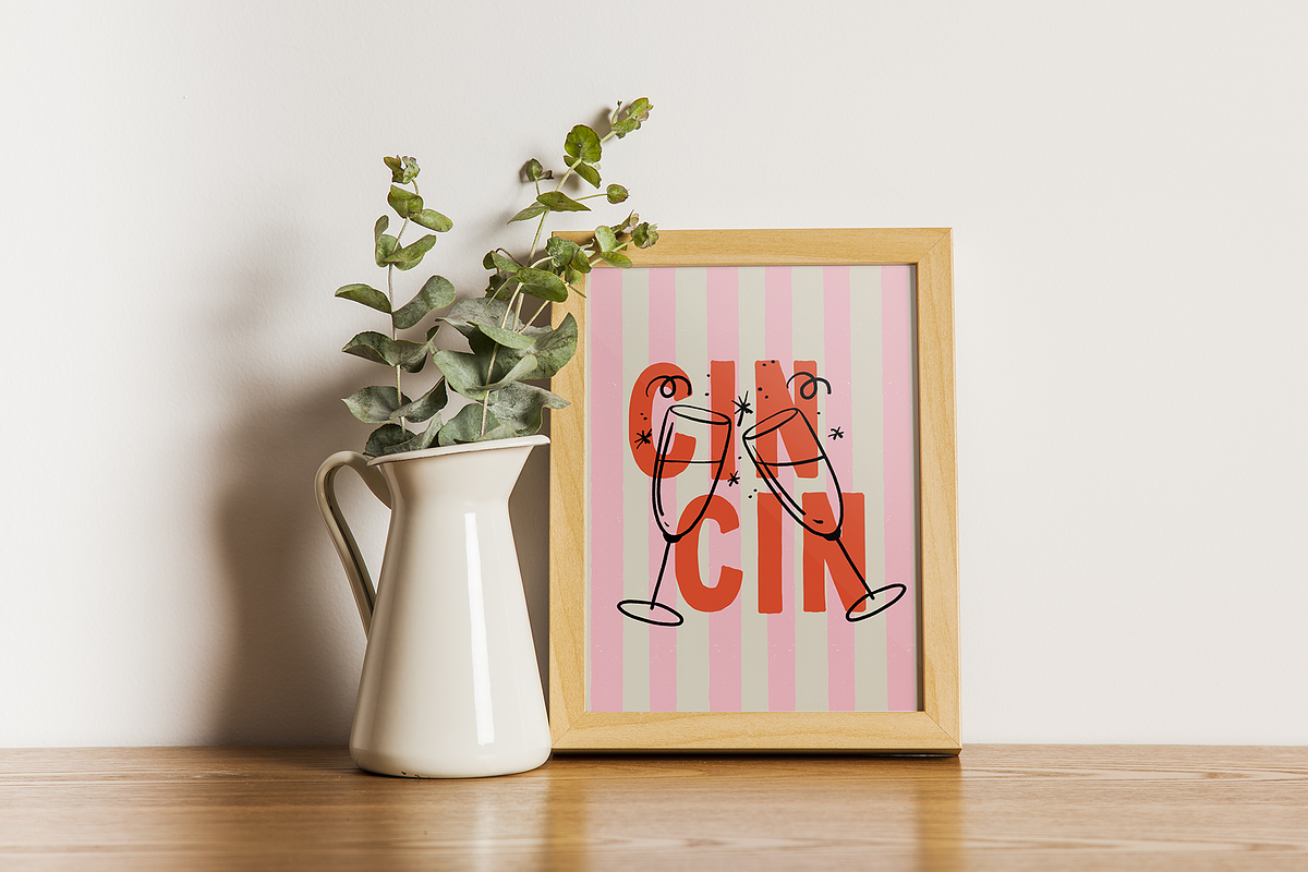 Retro Rustic Script & Bold Font Duo, a Handwritten Font by Nonceni (Photo 6 of 11)