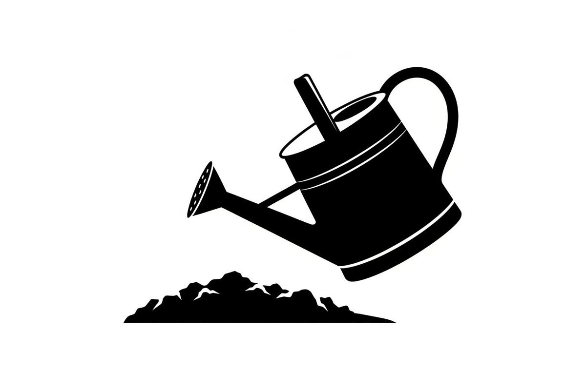50 Garden Watering Can Silhouette bu, an Illustration by Designer_Momina (Photo 48 of 51)