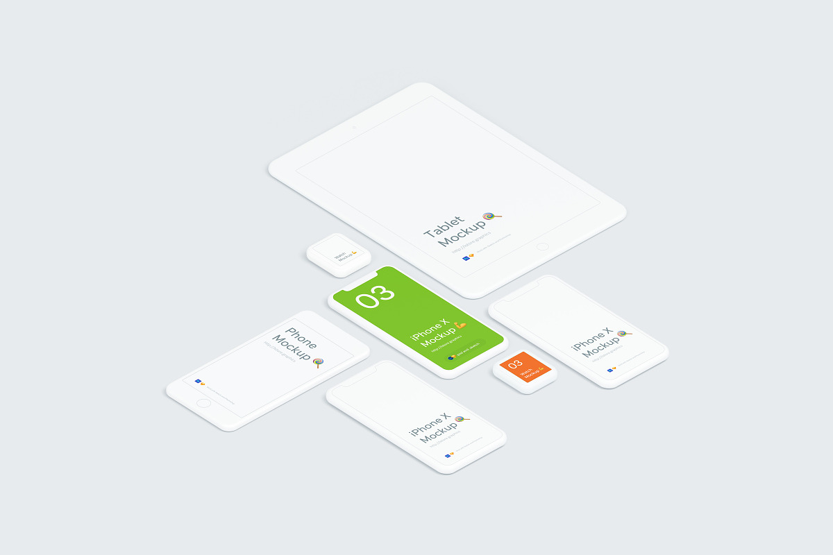 Simple Mockups Bundle, an iPhone Mockup by ls.graphics (Photo 8 of 42)