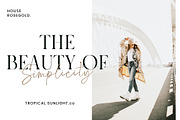 Rosegold House - Modern Font Duo, a Serif Font by TropicalSunlightCo. (Thumbnail 2 of 13)