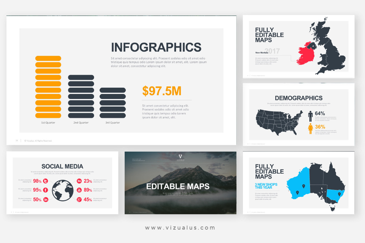 Sella Powerpoint Template + Freebie, a Presentation Template by Vizualus (Photo 10 of 13)