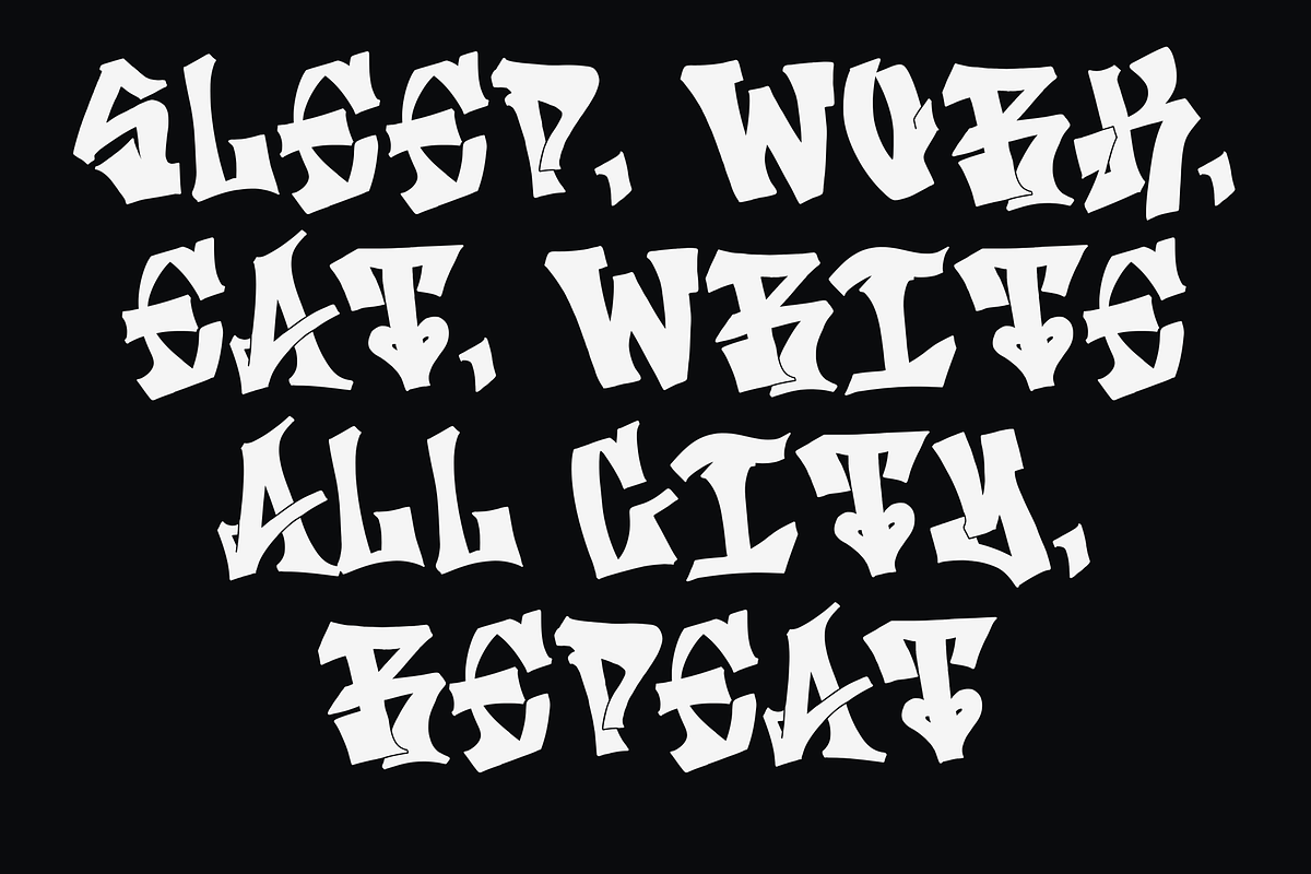 Post Concre, a Blackletter Font by JelekType (Photo 4 of 9)