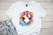Cute Unicorn Clipart Bundle, an Object Graphic by Regulrcrative (Thumbnail 8 of 8)