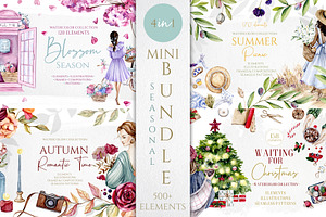 Seasonal Girls Bundle 4 in 1