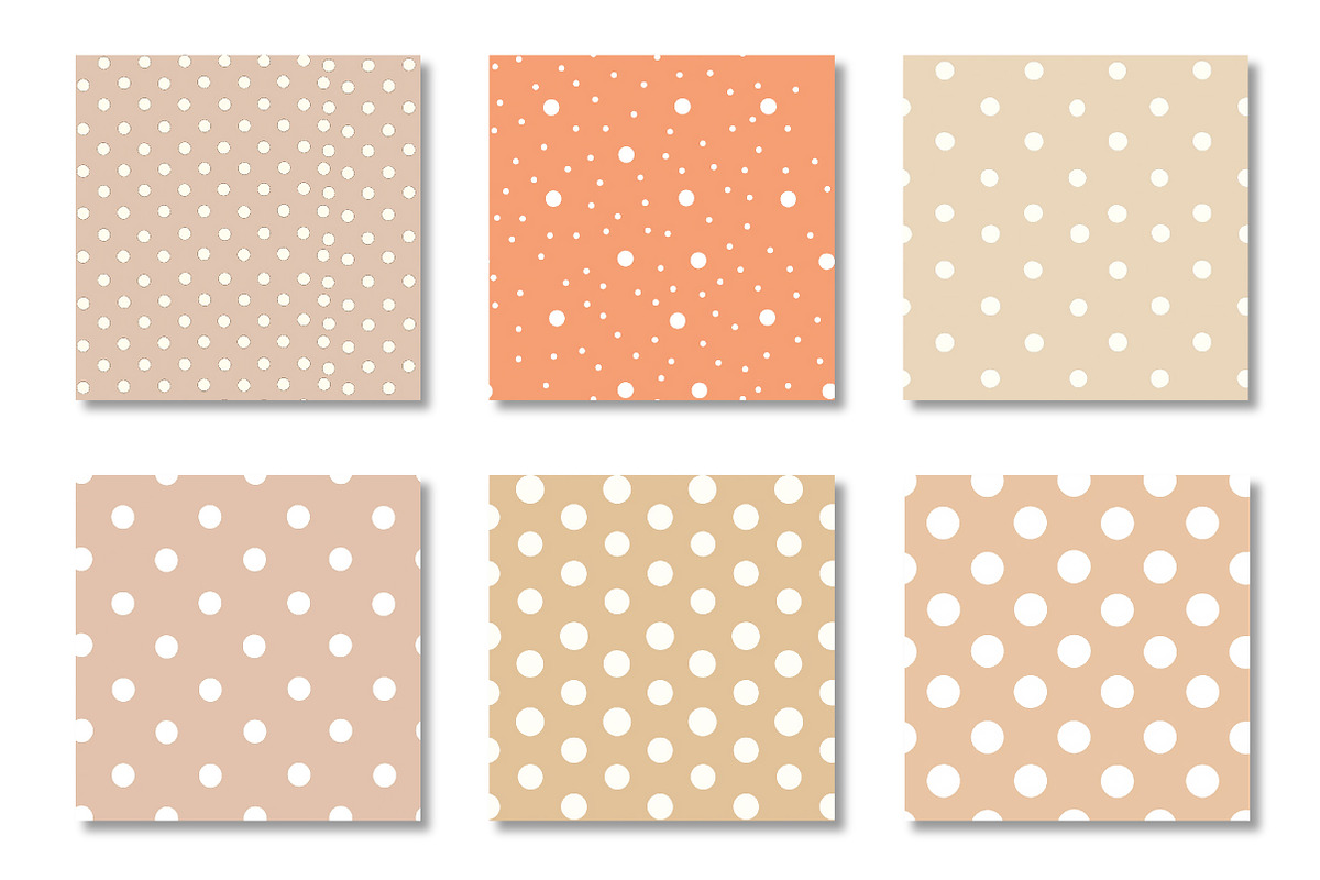Minimal Polka Dot Seamless Pattern, a Pattern Graphic by Canvas Craft (Photo 3 of 9)