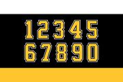 Sweetness Numeral Set, a Serif Font by Port Design Company (Thumbnail 3 of 7)