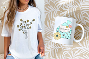 Cute Pastel Spring Doodle Clipart, an Object Graphic by Murphy & Frank (Thumbnail 8 of 8)