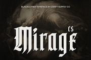 CS Mirage – Blackletter Font, a Blackletter Font by Craft Supply Co. (Thumbnail 1 of 8)