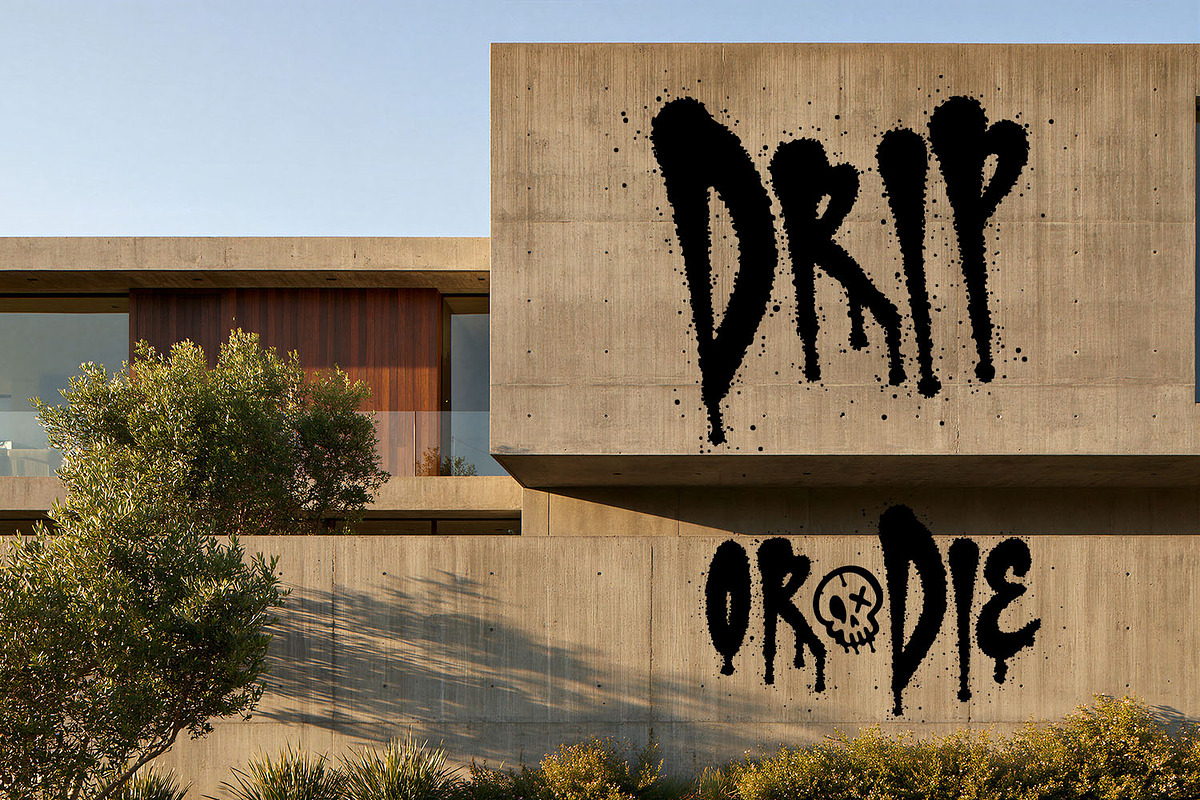 Drip Marker Font, a Handwritten Font by Handmadefont (Photo 7 of 15)