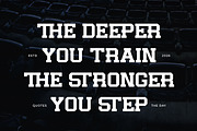 Gehors - Sport Display Font, a Serif Font by Flawless And Co (Thumbnail 4 of 10)