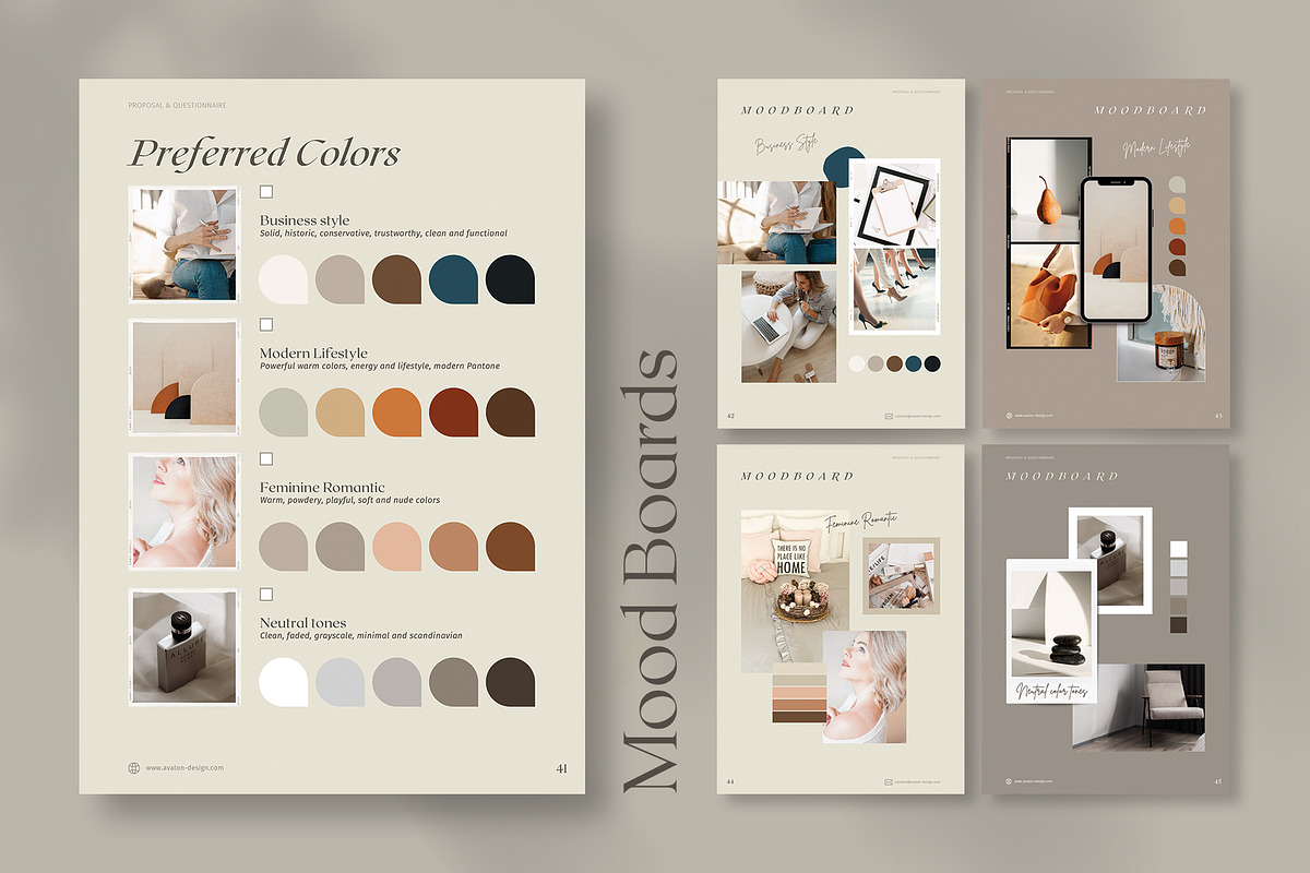Proposal & Questionnaire for CANVA, a Brochure Template by Imagination Area (Photo 7 of 18)