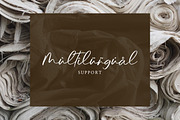 Sunday Rain - Script, a Script Font by Krakenbox Studio (Thumbnail 13 of 14)