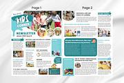 Canva Newsletter Template for Kids, a Flyer Template by PixelCraft (Thumbnail 7 of 15)
