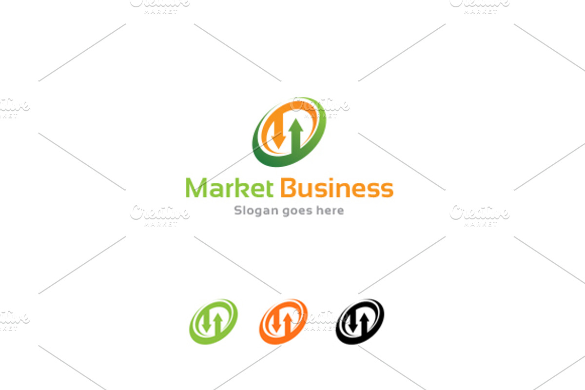 Market Logo, a Marketing Template by felicidads