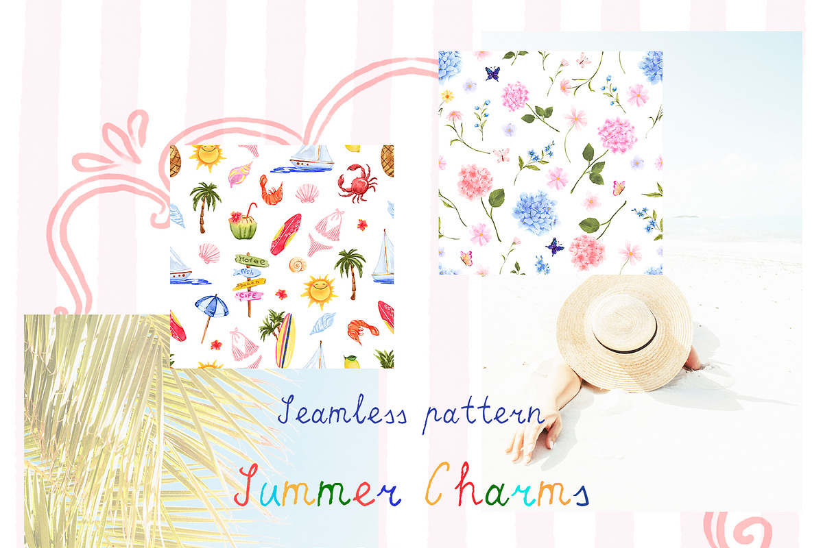 Summer Charms. Whimsical graphic, an Object Graphic by ma_i_vi (Photo 8 of 9)