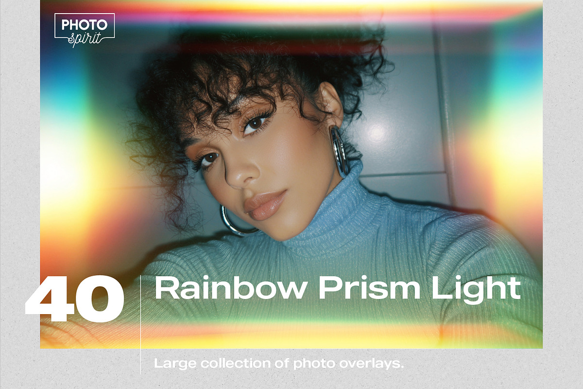Rainbow Prism Light Overlays, a Texture Graphic by PhotoSpirit (Photo 1 of 8)