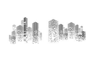 Building And City Illustration