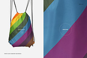 Drawstring Backpack 2 Mockup Set, a Product Mockup by creatsy4 (Thumbnail 6 of 9)