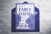 Illustrative Wedding Invitation, an Invitation Template by The Good Store (Thumbnail 2 of 4)