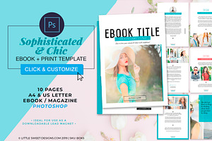 eBook Template Photoshop