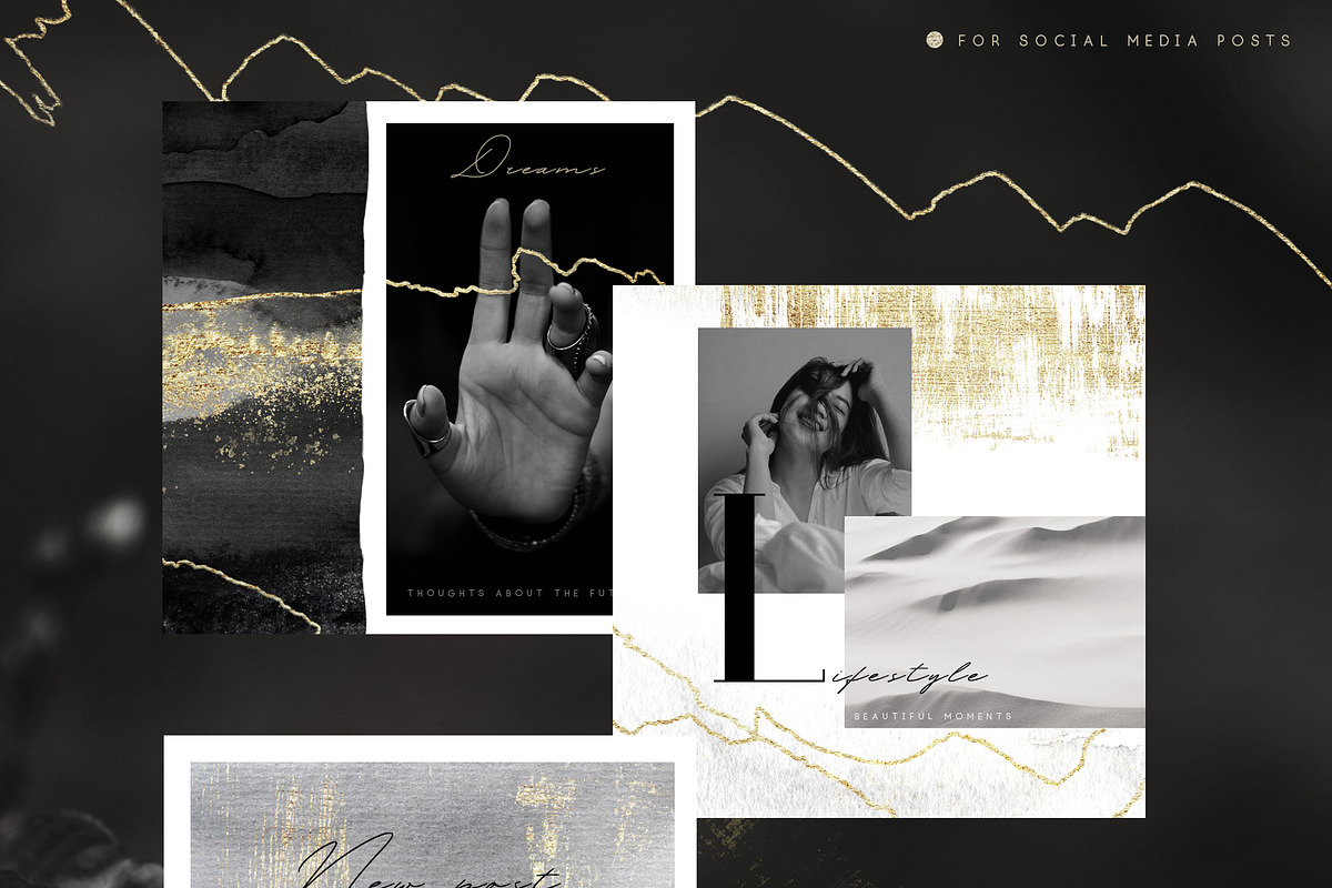 Golden Dune Backgrounds, a Texture Graphic by Anastezia Luneva (Photo 7 of 8)