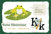 A to Zebra Font + Graphics, a Font by Anugraha Design (Thumbnail 4 of 9)