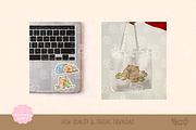 Lazy Day Capybara Clipart Set, an Animal Illustration by Blumensdiary (Thumbnail 4 of 6)