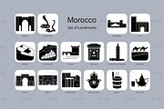 Morocco landmark icons (16x), an Icon by Artefy's Graphic Bar (Thumbnail 2 of 2)