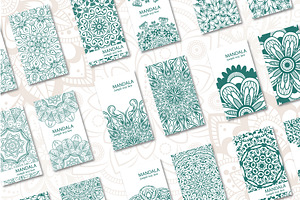 Leaflet templates in Oriental style