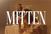 Mitten - Movie Title Font, a Serif Font by Sohel Studio (Thumbnail 1 of 12)