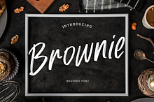 Brownie Brush Font