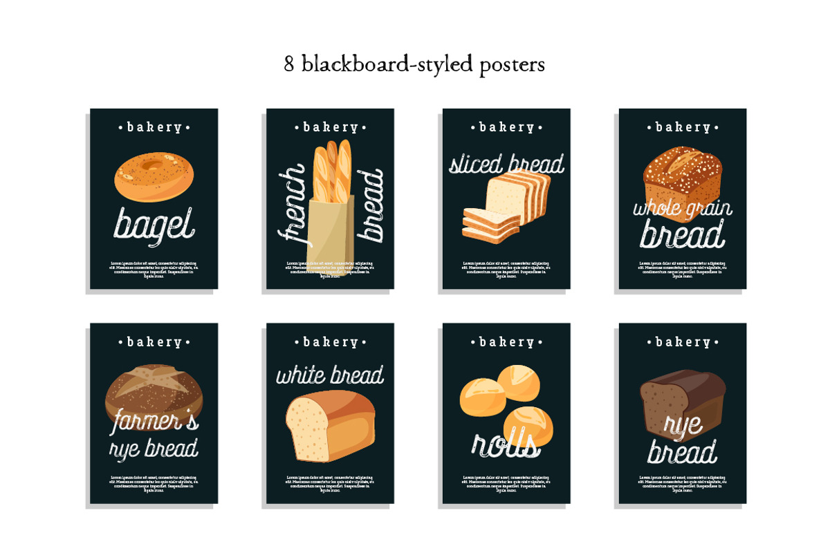 Bakery assortment vector pack, an Object Graphic by Seavector (Photo 4 of 6)