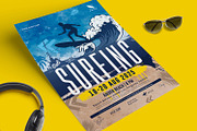Surfing Flyer, a Flyer Template by Aarley Kaiven (Thumbnail 2 of 2)