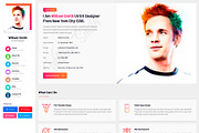 Personal CV/Resume HTML Template, a HTML Template by CodexCoder Themes (Thumbnail 2 of 6)