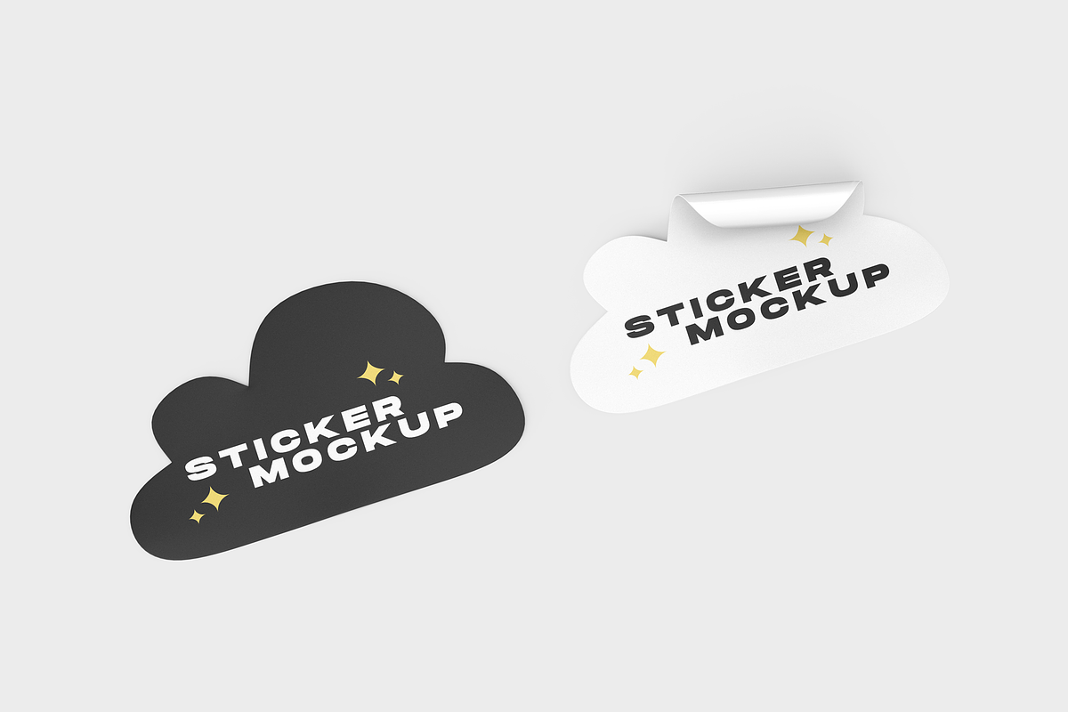 70+ Must-Have Sticker Mockups, a Mockup by Mockupdaddy (Photo 25 of 70)