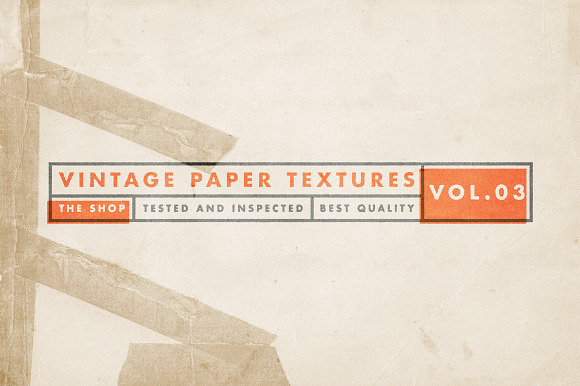 The Shop | Vintage paper textures vol. 03 preview 6